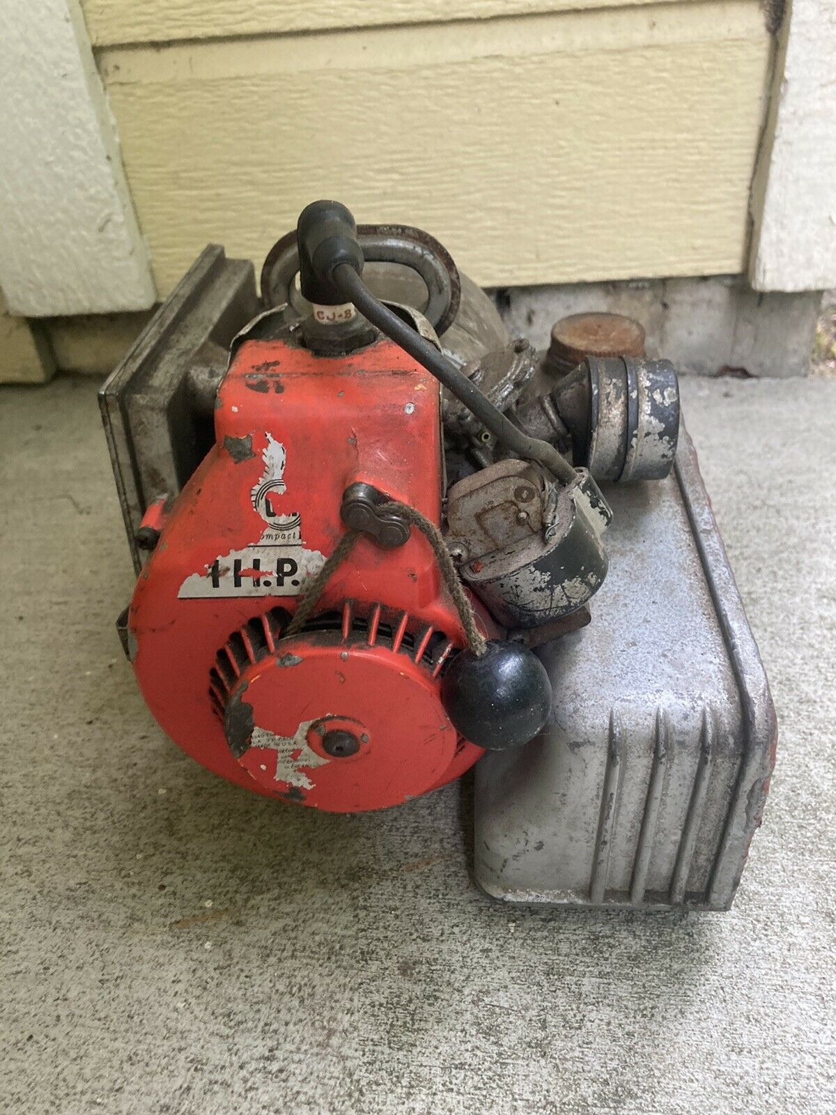 Ohlsson Rice Vintage Tiny Tiger Generator Has Compression Not Running 1 Hp Rare