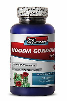 Botanical Slimming-hoodia Gordonii Cactus 2000mg Ultimate Calorie Burn Pills 1b