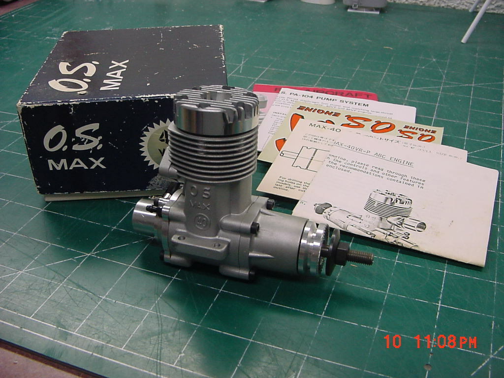 O.s. Max 40 Vr-p (abc) Racing Engine - Complete And Brand New
