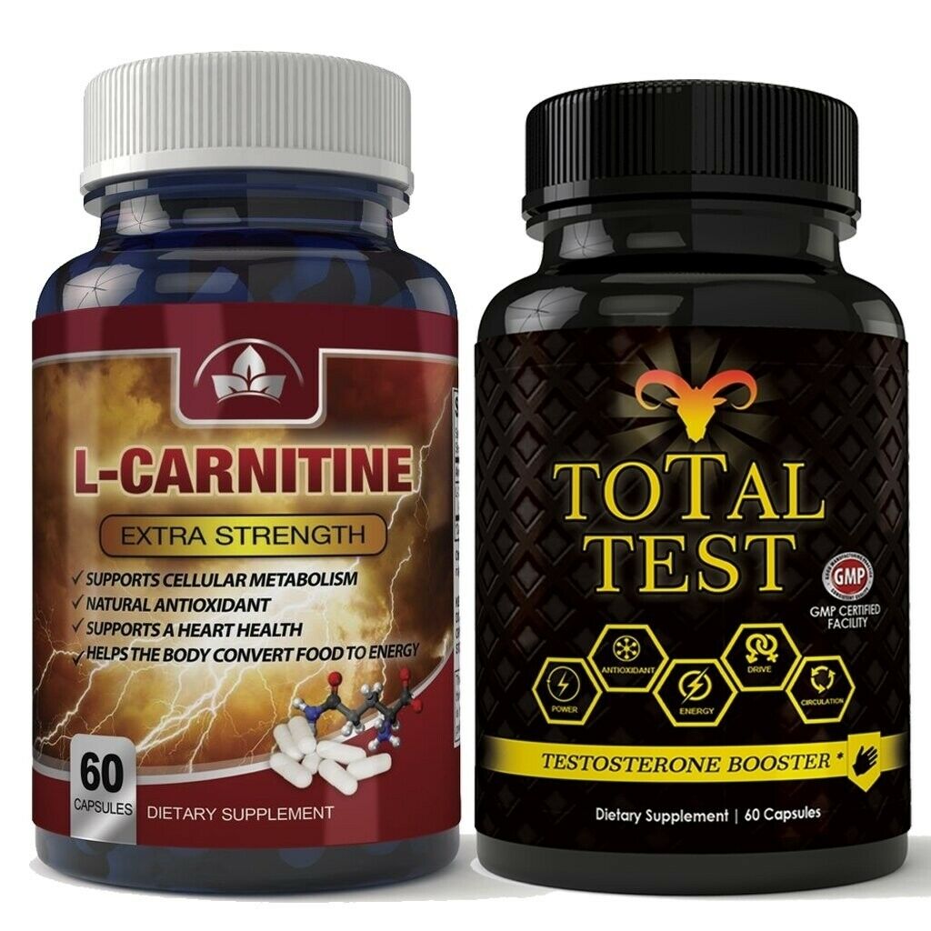 L-carnitine And Total Test Combo Pack